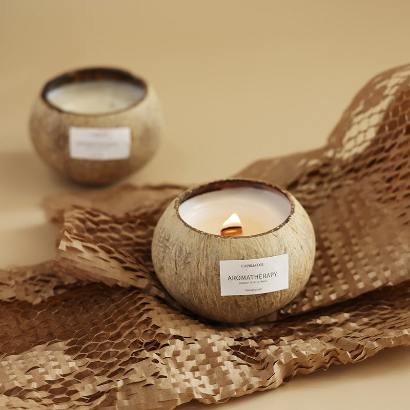 Gift Box Coconut Fragrance Candle