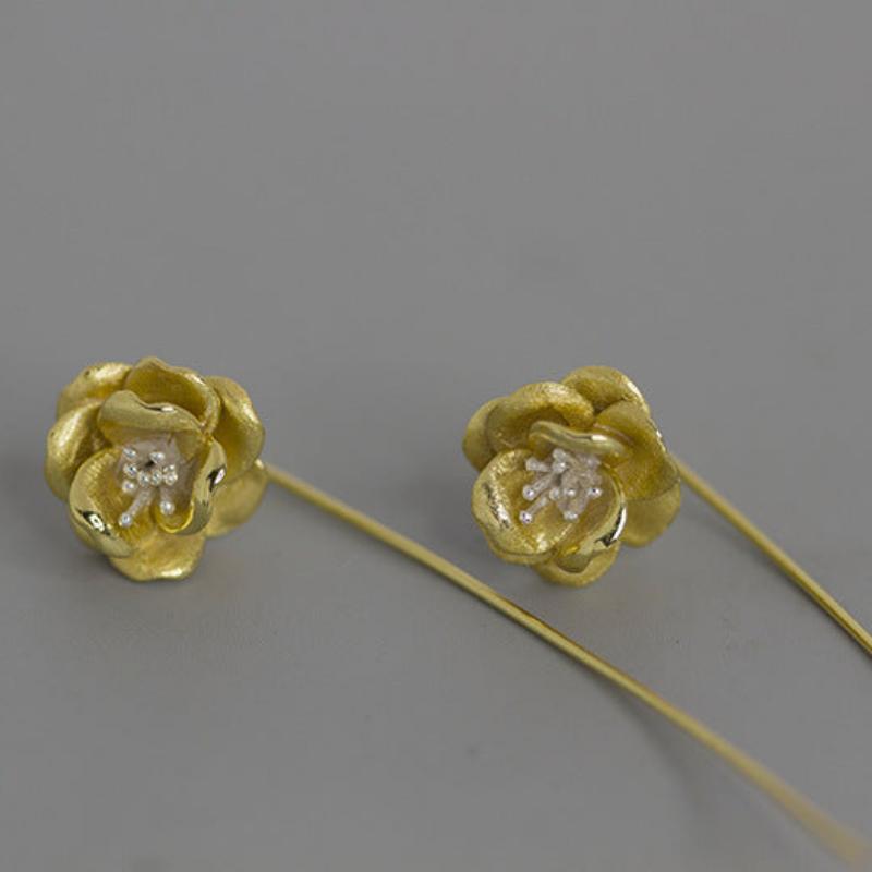 Camellia series earrings