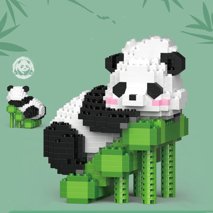 Giant Panda National Treasure Building Blocks Toys