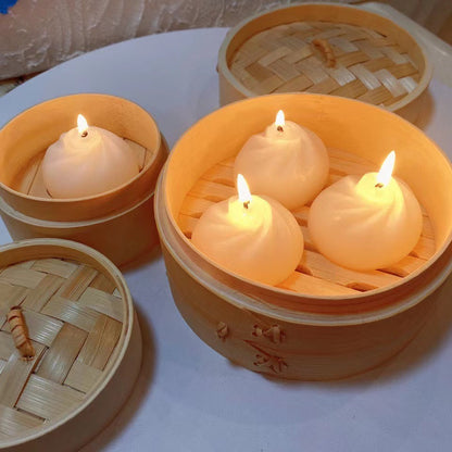 Featured Creative Home Decor Baozi Aromatherapy Candle