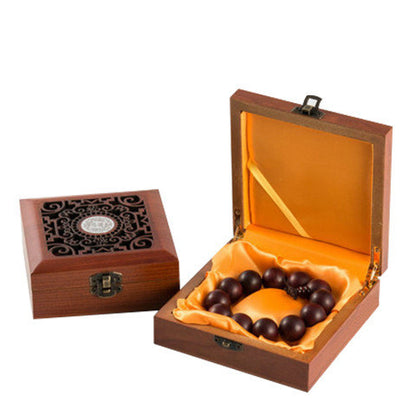 Jewelry Box Wooden Buddha Beads Bracelet Box