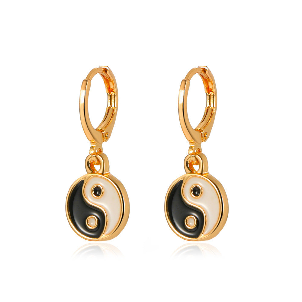Fashion Personalized Women's Tai Chi Earrings