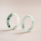 Ethnic Style Natural Jade Ring Ornament