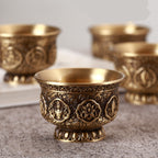 Buddha Cup Home Buddha Front Eight Cups for Purifying Water Cup