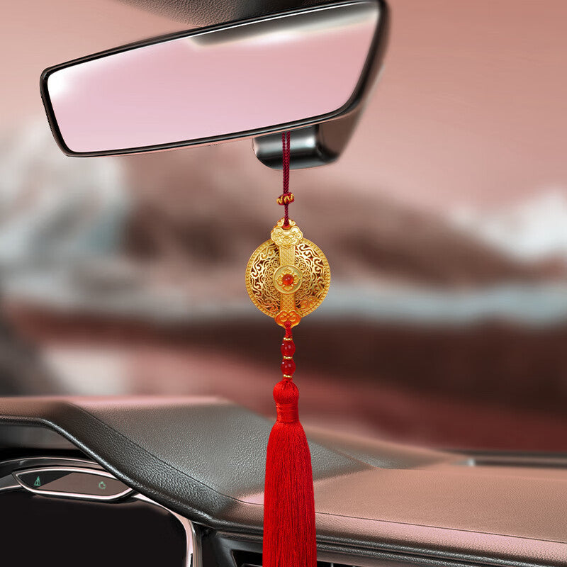 The Palace Museum's creative auspicious and auspicious fragrance pendant BYD car aromatherapy pendant