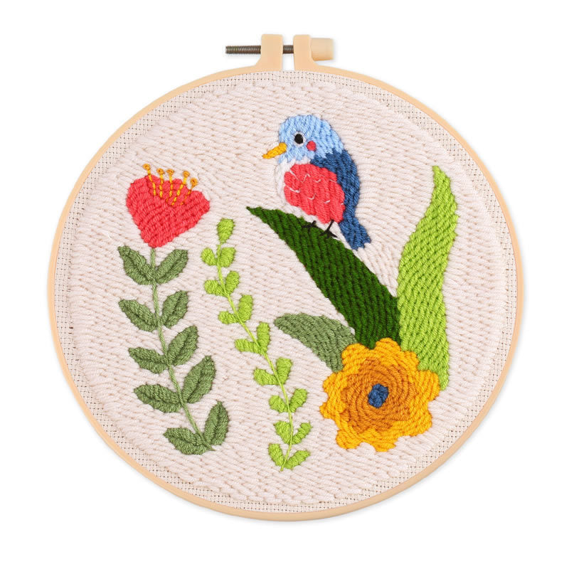 Handmade Embroidery Diy Poke Embroidery Material Package