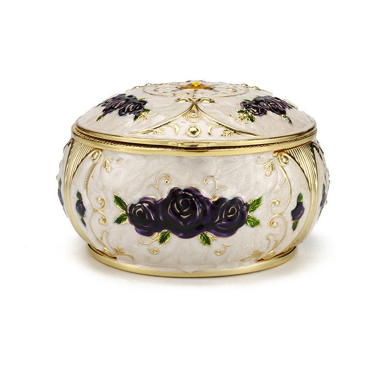 Enamel Color Home Decoration Chinese Style Windproof Ashtray