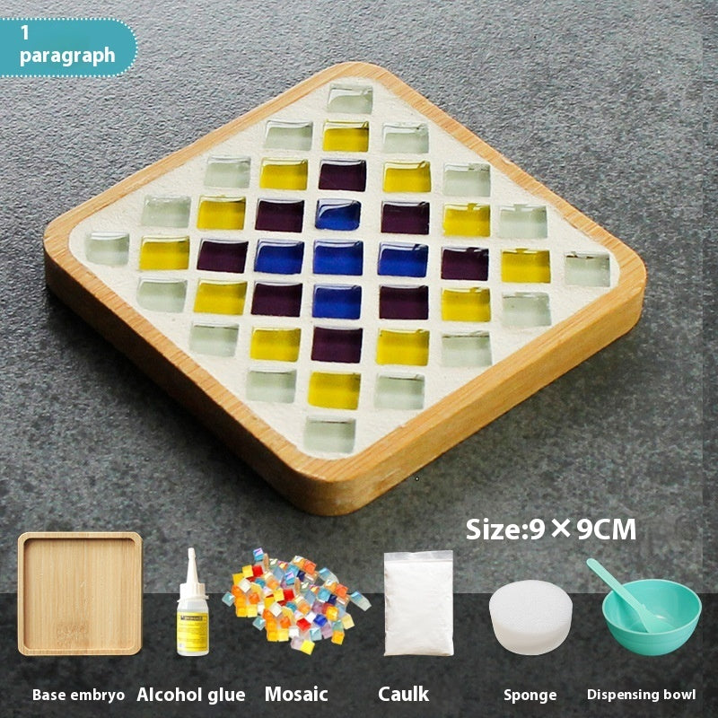 Mosaic Coaster Diy Material Package