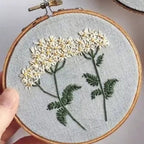 Beginner's Simple Flower and Plant 3D Embroidery Material Pack-2