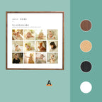 Baby Commemorative Frame Custom Photo Set Custom Painting