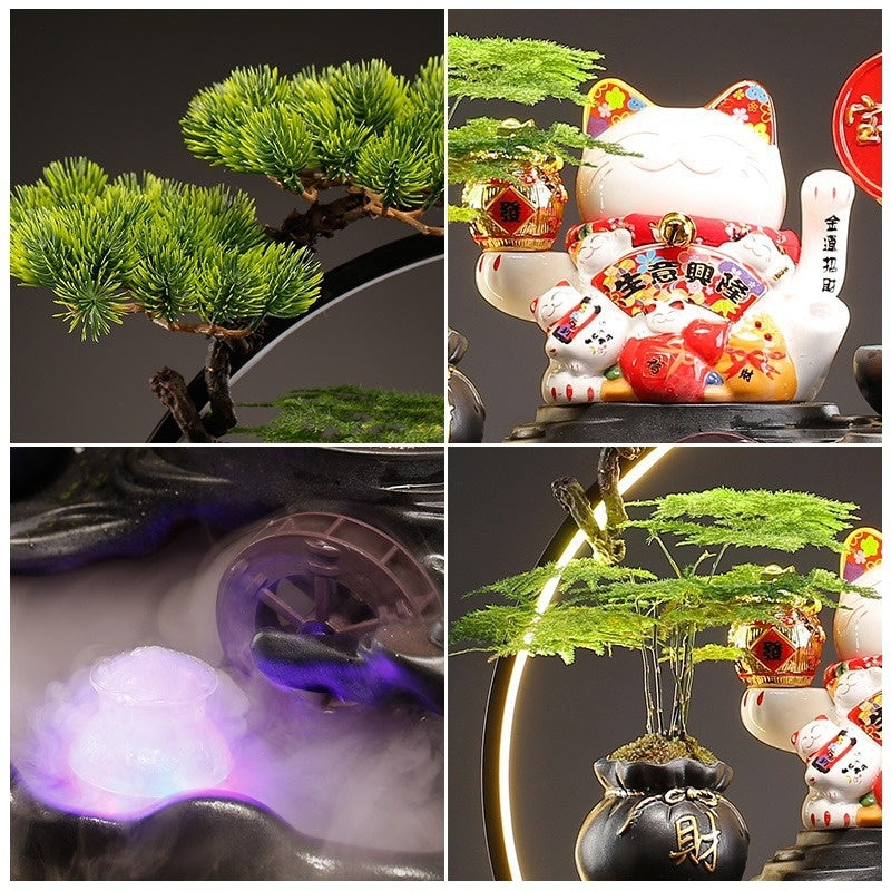 Flowing Water Generates Wealth In Home Decoration Ornaments