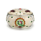 Enamel Color Home Decoration Chinese Style Windproof Ashtray