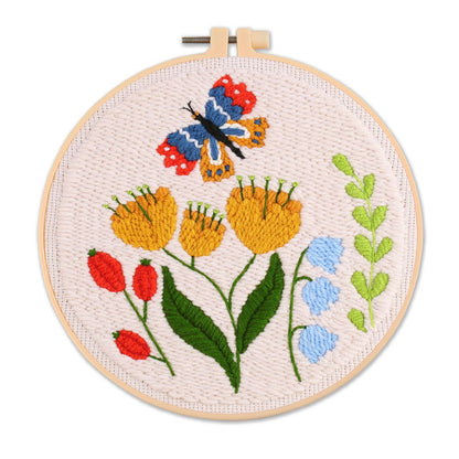 Handmade Embroidery Diy Poke Embroidery Material Package