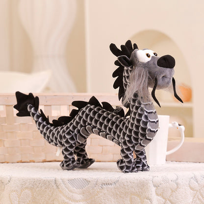 Creative Simulated Chinese Dragon Plush Toy Ornaments