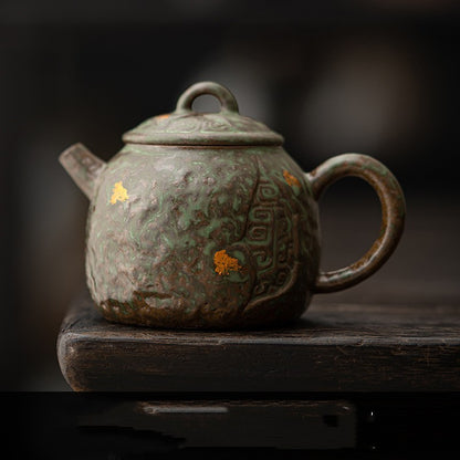 Ceramic Teapot Old Rock Clay Kung Fu Tea Handmade Teapot