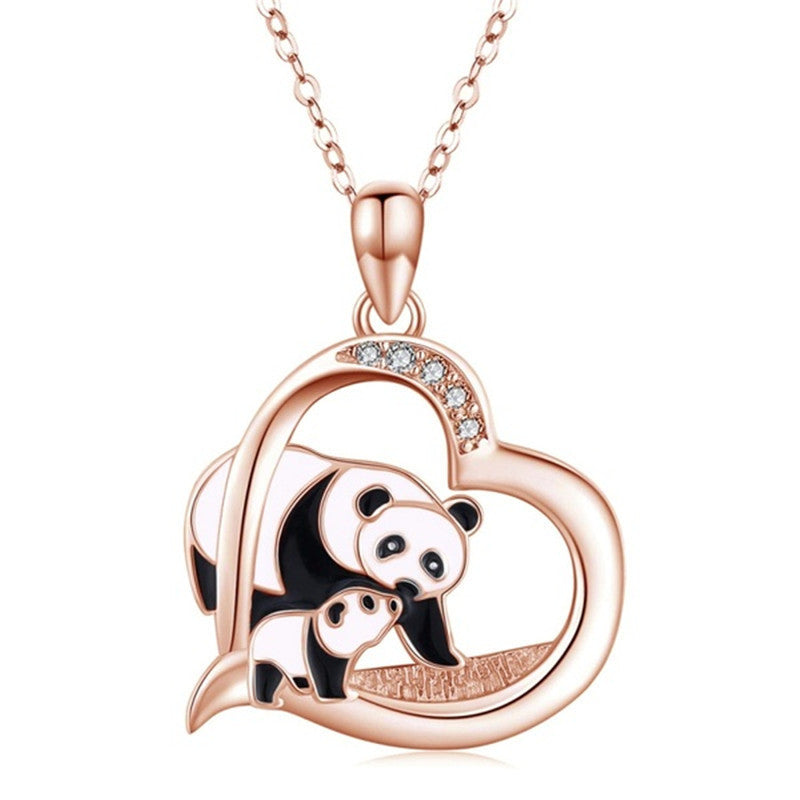 Panda Crystal Necklace