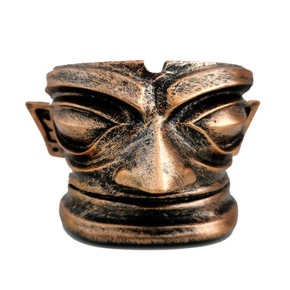 Sanxingdui Mask Ashtray Resin Crafts