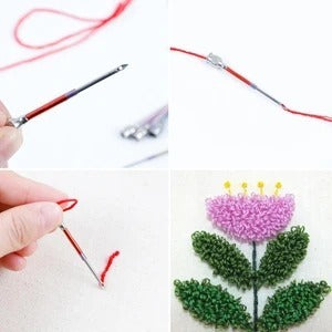 Poke needle embroidery