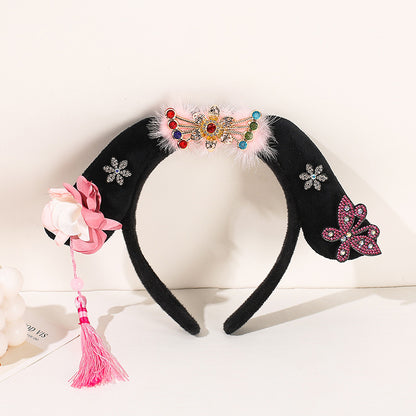 Chinese Style Princess Hair Accessories Tassel Headband