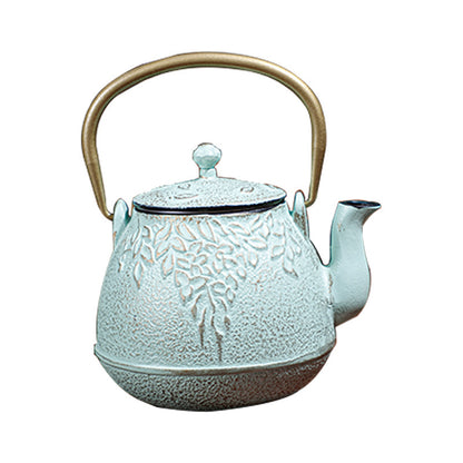 Cast Iron Teapot Uncoated Pure Handmade Household