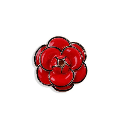 New High-end Rose Camellia Brooch Clothing Accessories Valentine's Day Gift