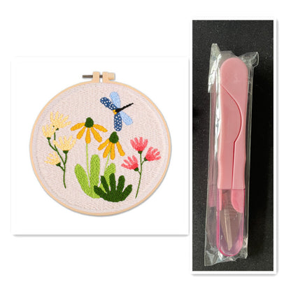 Handmade Embroidery Diy Poke Embroidery Material Package