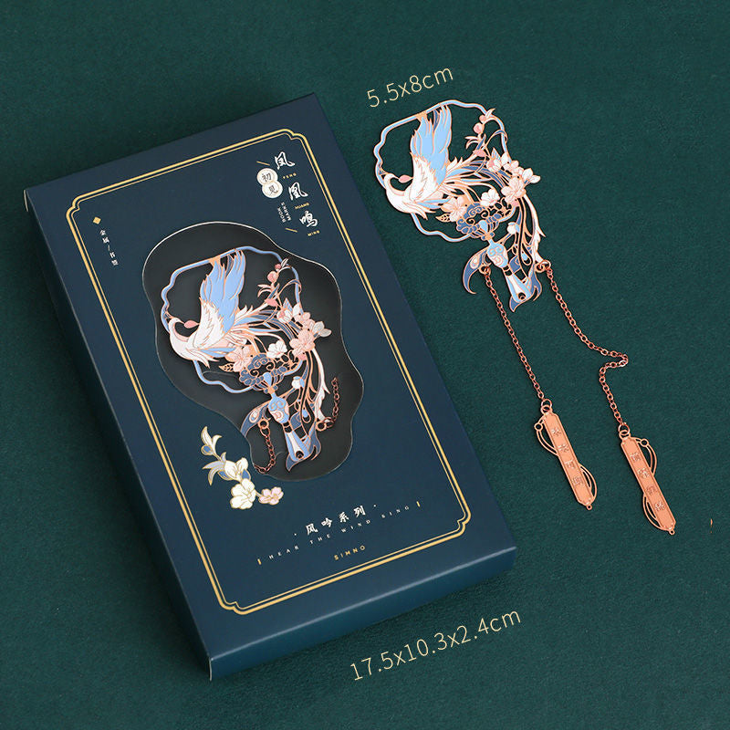 Exquisite Metal Hollow Bookmark