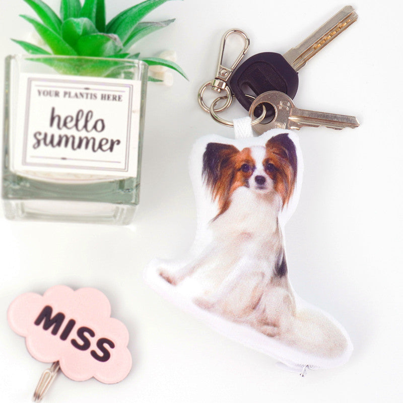 Custom Pet Keychain Cat Dog Photos