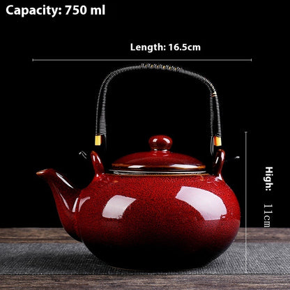 Kiln Transformation Lifting Beam Large Capacity Ceramic Teapot