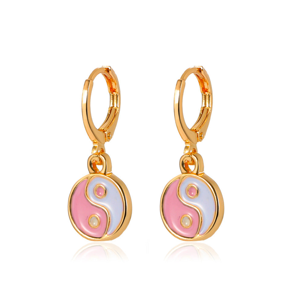 Fashion Personalized Women's Tai Chi Earrings