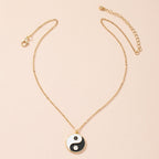 Tai Chi Bagua Necklace for Women Collarbone Chain