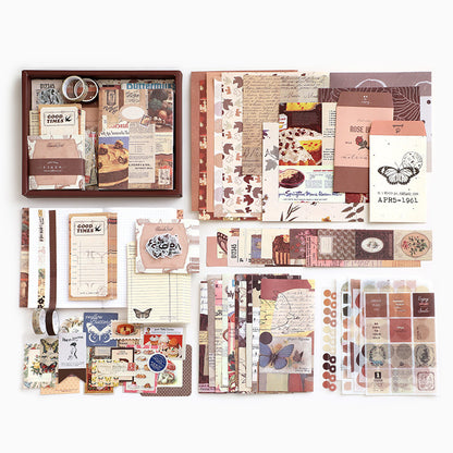 Cute Cream Style Notebook Gift Set