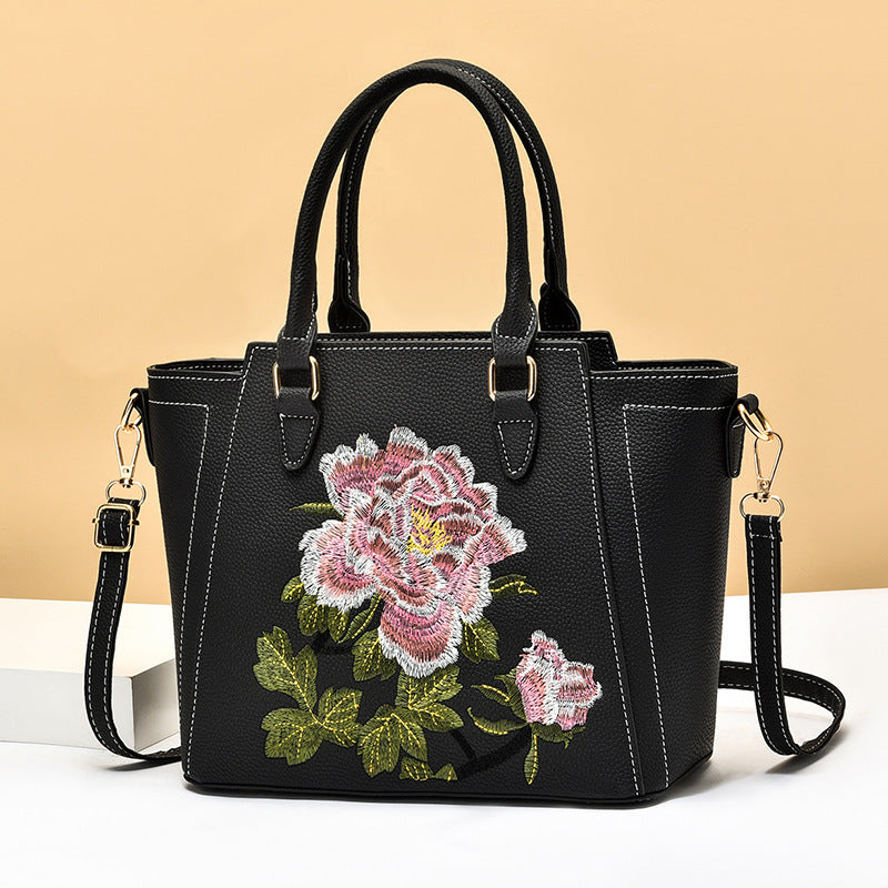 Chinese Style Embroidery With Cheongsam Handbag