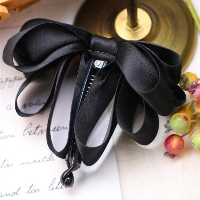 Three-dimensional Ribbon Big Bow Hairpin