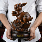 Chinese Zodiac Carving Fortune Ornament