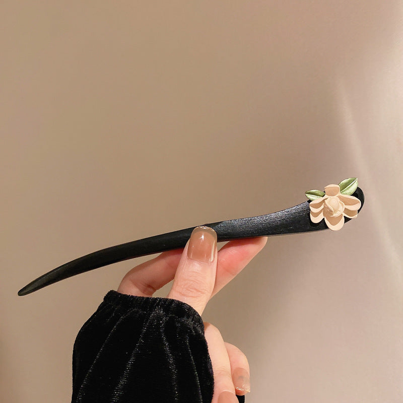 Simple Flower Hairpin Antique Chinese Temperament