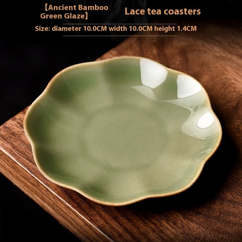 Green Bamboo Green Glaze Master Cup Single Cup Tea Cup