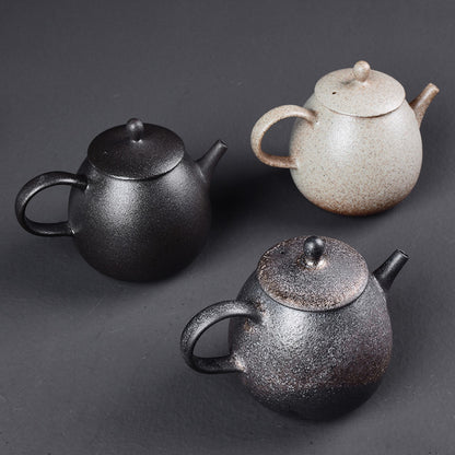 Ceramic retro teapot