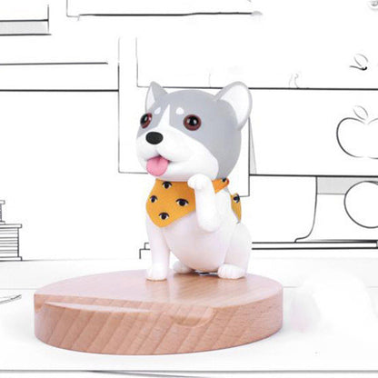 Cute Famous Dog Lazy Desktop Mobile Phone Holder