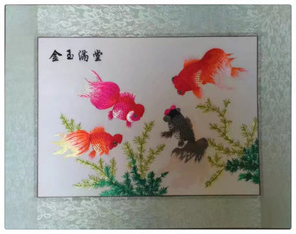 Handmade Embroidery Machine Embroidery Decorative Painting