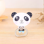 Acrylic Ring Buckle Cartoon Panda Mobile Phone Holder-8