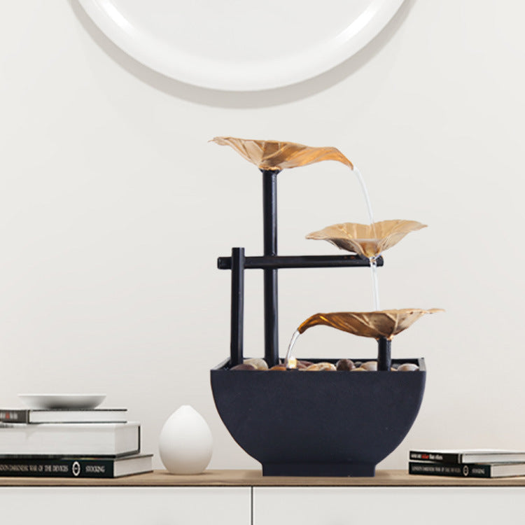 Desktop Feng Shui Rotating Water Fountain Ornament