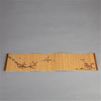 Natural Print Bamboo Tea Mat Insulation Pad