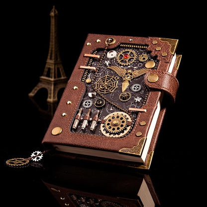 European retro personality steampunk creative notebook