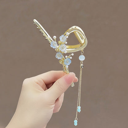 Metal Antique Exquisite Flower Hairpin