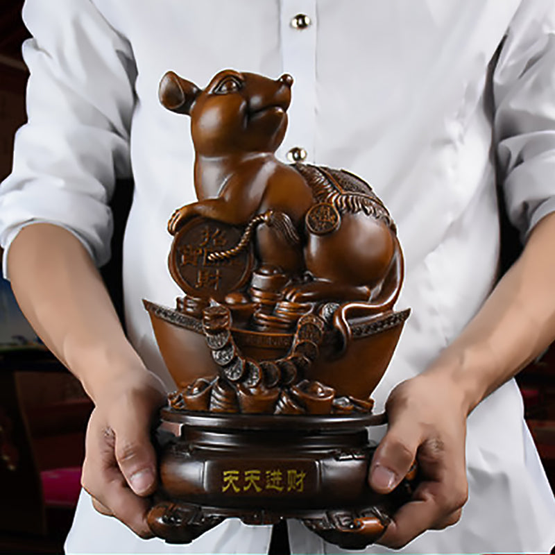 Chinese Zodiac Carving Fortune Ornament