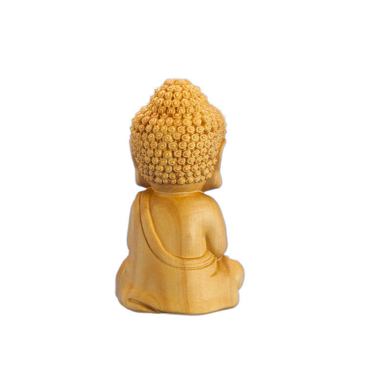 Buddha car decoration wood