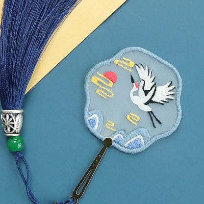 Embroidery Diy Handmade Self-embroidered Bookmark Material Bag