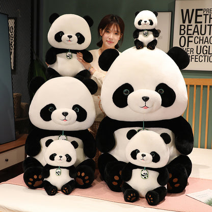 New Cute Giant Panda Mascot Plush Puppet And Doll