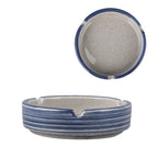 Chinese Style Fish Picture Retro Ashtray Ceramic Creative